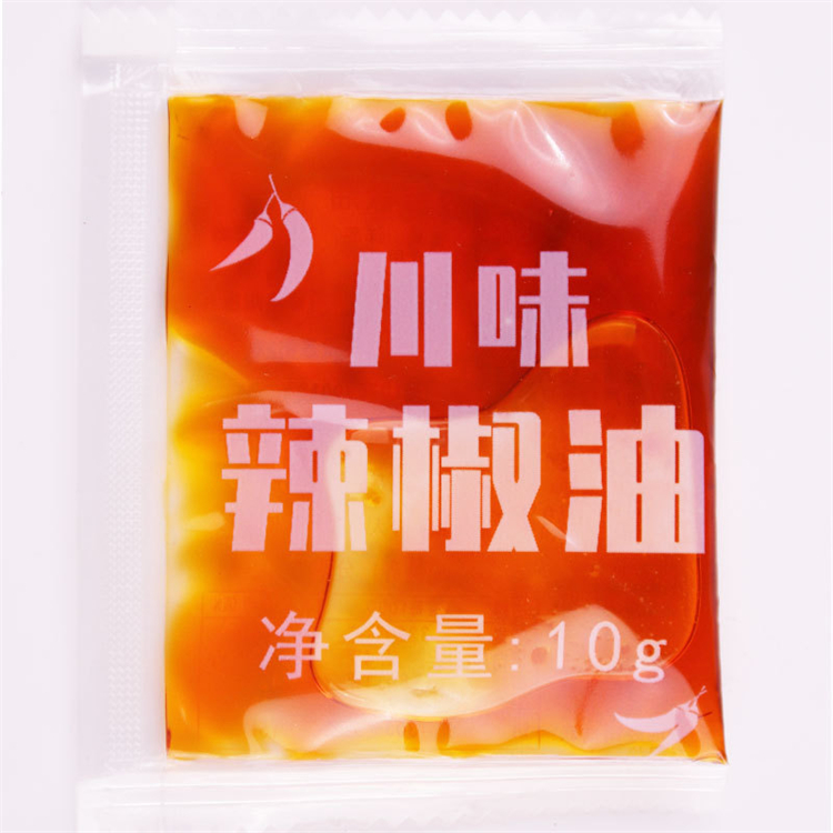一手貨源 方便辣椒油小料包10g 涼拌辣椒油 萬(wàn)高達(dá)味