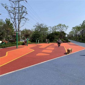 50厚彩色混凝土材料廠家 細(xì)粒式彩色混凝土