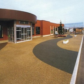 黃岡市 露石子彩色混凝土 生態透水路面 彩色整體透水混凝土 彩色透水砼 透水混泥土 生產企業