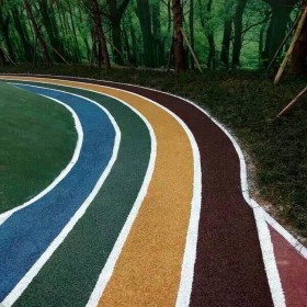 湖北恩施 透水性混凝土彩色路面 無砂透水混凝土 生態透水混凝土材料 源頭廠商出售